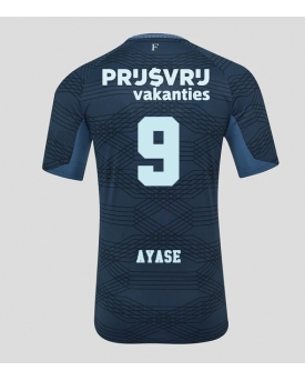 Billige Fotballdrakt Feyenoord Ayase Ueda #9 Replika Bortedrakt 2025-26 Kortermet Billige Fotballdrakt Feyenoord Ayase Ueda #9 Replika Bortedrakt 2025-26 Kortermet